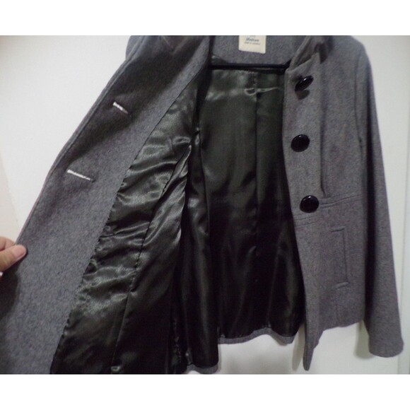 Old Navy Jacket w/Black Buttons 2 Pockets Size Medium - Picture 3 of 4